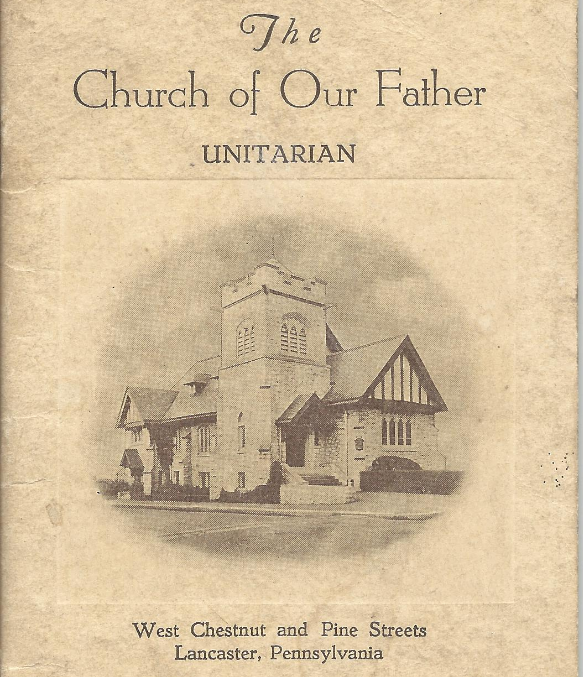 Lancaster, Church of Our Father, 1919-1924