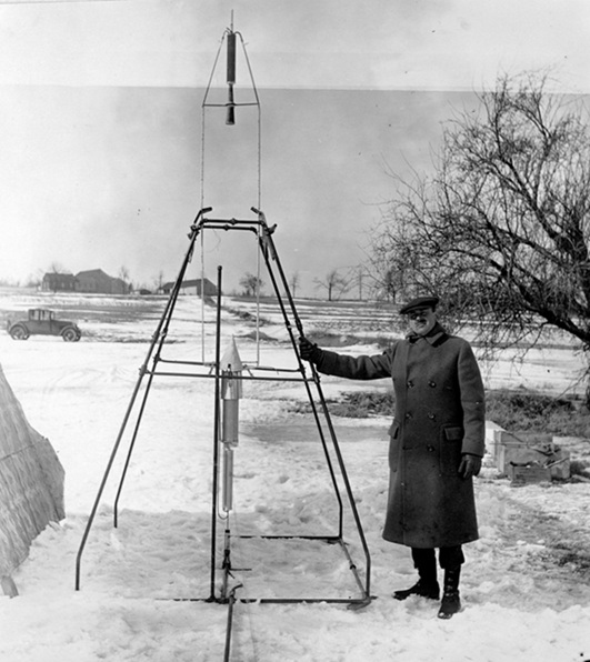 March 16, 1926: The First Liquid-Propellant Rocket Launch