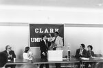 Someone receives their award, 1982 by Clark University