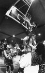 Women’s basketball team celebrates [2], circa 1980s by Clark University
