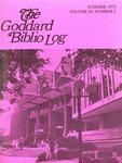 The Goddard Biblio Log, Summer 1973