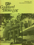 The Goddard Biblio Log, Winter 1973