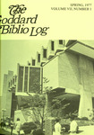 The Goddard Biblio Log, Spring 1977