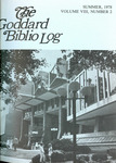 The Goddard Biblio Log, Summer 1978