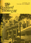 The Goddard Biblio Log, Autumn 1978