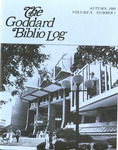 The Goddard Biblio Log, Autumn 1980