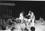 Students participate in Black Student Union sponsored performance, circa 1970s-1980s by Clark University