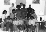 Black Student Union group photo [2], circa 1980s by Clark University