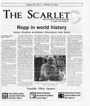 The Scarlet - Volume XCI, No. 4 (October 7, 2010) by Scarlet Staff