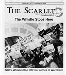 The Scarlet - Volume XC, No. 1 (September 18, 2008)
