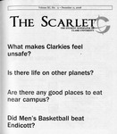 The Scarlet - Volume XC, No. 11 (December 11, 2008) by Scarlet Staff