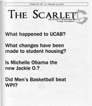 The Scarlet - Volume XC, No. 13 (February 5, 2009) by Scarlet Staff