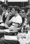 Students paying attention in class [3], early 1970s by Clark University and Michael J. Novia