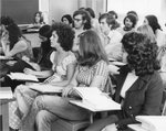Students paying attention in class [4], circa 1960s-1970s by Clark University