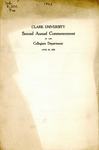 Commencement Program [Spring 1906]
