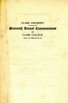 Commencement Program [Spring 1920]