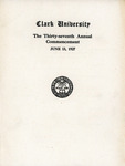 Commencement Program [Spring 1927]