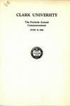 Commencement Program [Spring 1930]