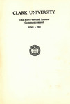 Commencement Program [Spring 1932]