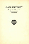 Commencement Program [Spring 1935]