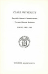 Commencement Program [Spring 1955]