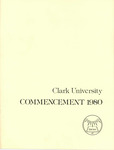 Commencement Program [Spring 1980] by Clark University