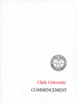 Commencement Program [Spring 1984] by Clark University