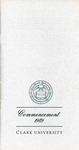 Commencement Program [Spring 1989] by Clark University