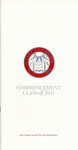 Commencement Program [Spring 2011]