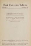 Clark University Academic Catalog [1934-1935]