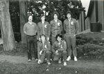 Men’s cross country group photo, circa 1970s-1980s by Clark University