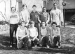 Men’s cross country group photo [2], circa 1970s-1980s by Clark University