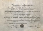 Diploma, Harvard University, S.T.B, 1904 by Harvard University