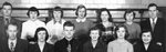 French Club group photo, 1950 by Clark University