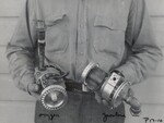 [278] Closeup of liquid oxygen pump and gasoline pump, April 1940 by Esther C. Goddard