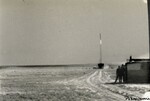 [280] Rocket leaving tower, using pumps for propellants, August 9 1940 by Esther C. Goddard