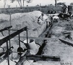 [302] Underground muffler for testing stand, shown at left, November 1941 by Esther C. Goddard
