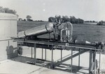 [321] Setup for high pressure tank test, May 14 1942 by Esther C. Goddard