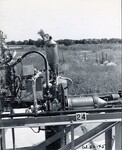 [326] Closeup of apparatus which uses the chamber developed in two preceding tests, June 19 1942 by Esther C. Goddard