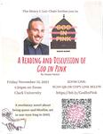 A Reading and Discussion of God in Pink by Clark University