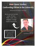 Poor Queer Studies: Confronting Elitism in the University by Clark University