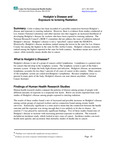 Hodgkin's Disease and Exposure to Ionizing Radiation by JSI Research and Training Institute, Inc.