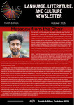 Language, Literature, and Culture Newsletter, Tenth Edition (October 2025) by Language, Literature, and Culture Department, Clark University