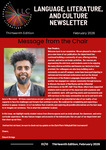 Language, Literature, and Culture Newsletter, Thirteenth Edition (February 2026)
