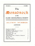 The Monadnock Volume 2, Number 2, March 1928