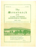 The Monadnock Volume 8, Number 2, May 1934 by Clark University Geographical Society