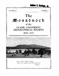 The Monadnock Volume 9, Number 2, May 1935 by Clark University Geographical Society