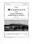 The Monadnock Volume 15, Number 2, May 1941 by Clark University Geographical Society