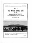 The Monadnock Volume 16, Number 1, December 1941 by Clark University Geographical Society