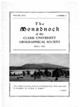 The Monadnock Volume 17, Number 2, May 1943 by Clark University Geographical Society